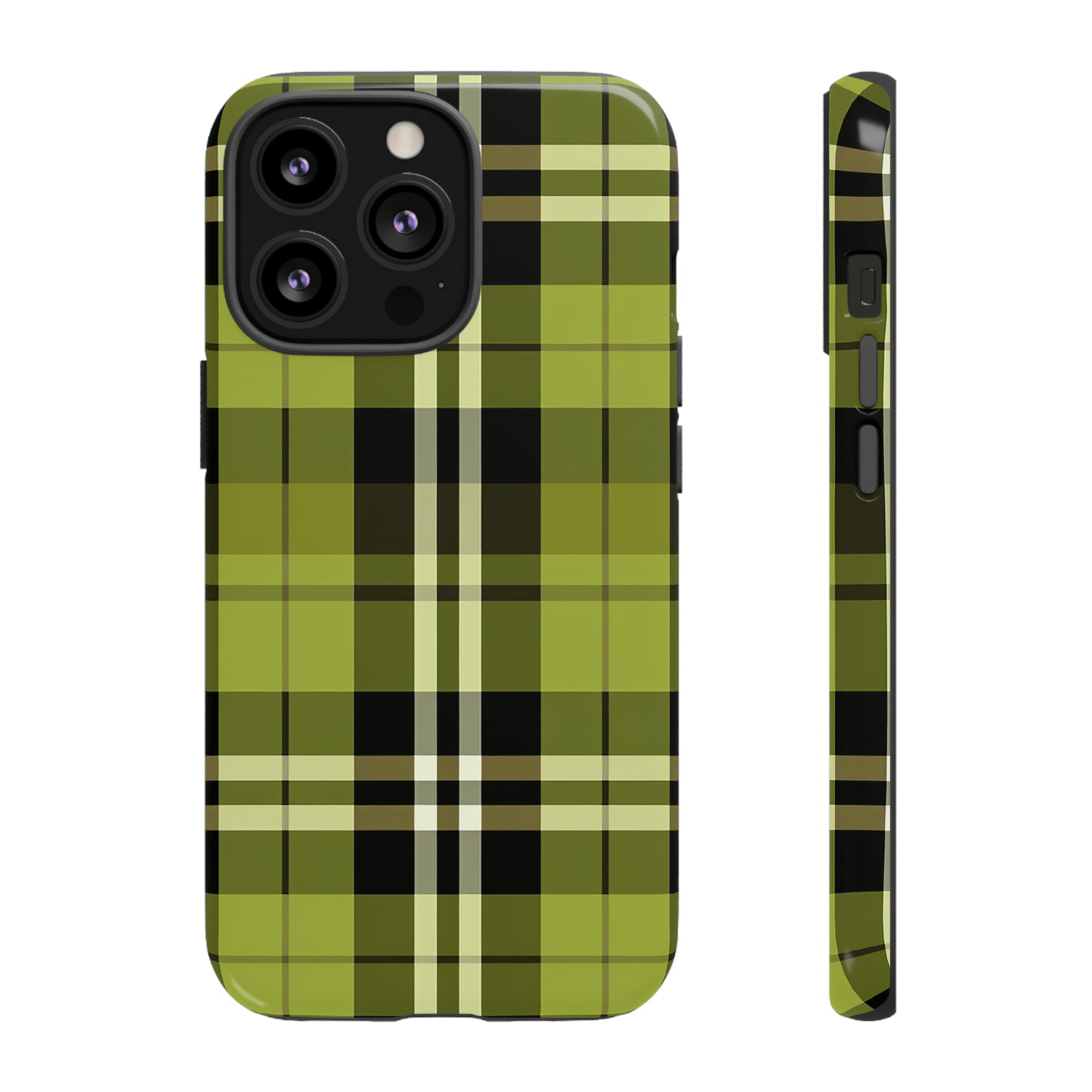 Pistachio Tartan - Tough Cases