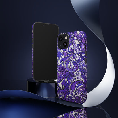 Purple Paisley - Tough Cases