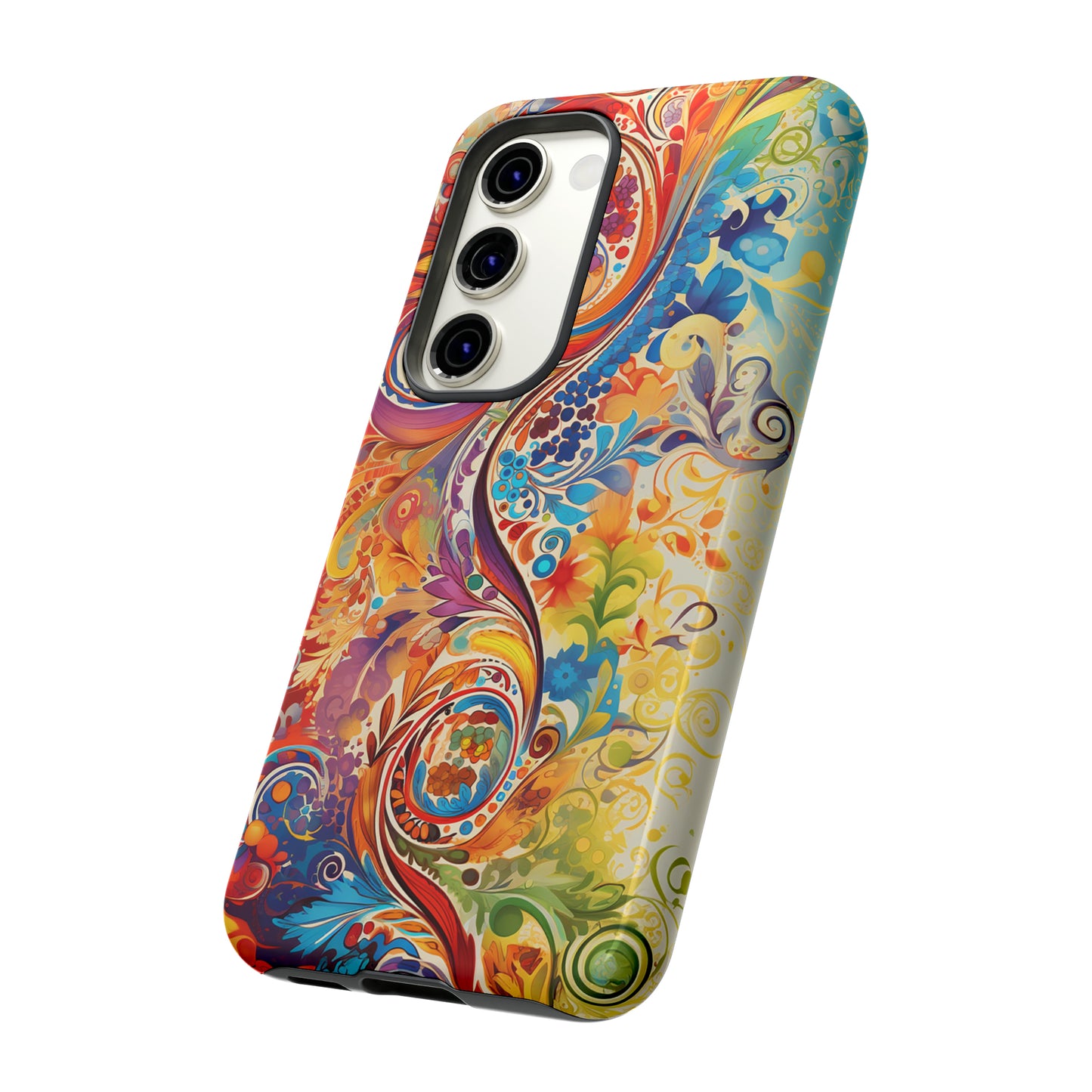 Rainbow Paisley - Tough Cases