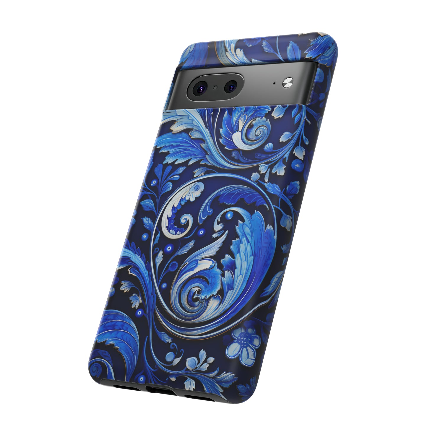 Royal Blue Paisley - Tough Cases