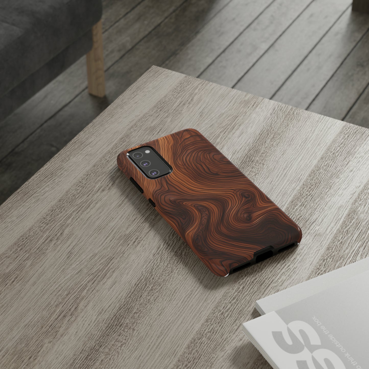 Walnut Pattern - Tough Cases | iPhone | Google Pixel | Samsung Galaxy