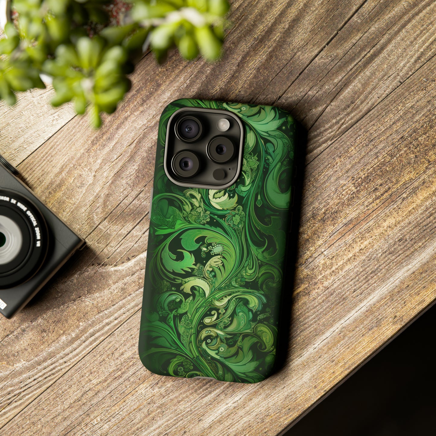 Green Paisley - Tough Cases