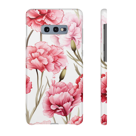 Carnations - Snap Cases