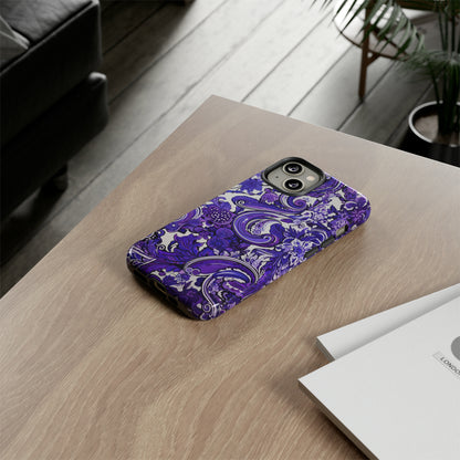 Purple Paisley - Tough Cases