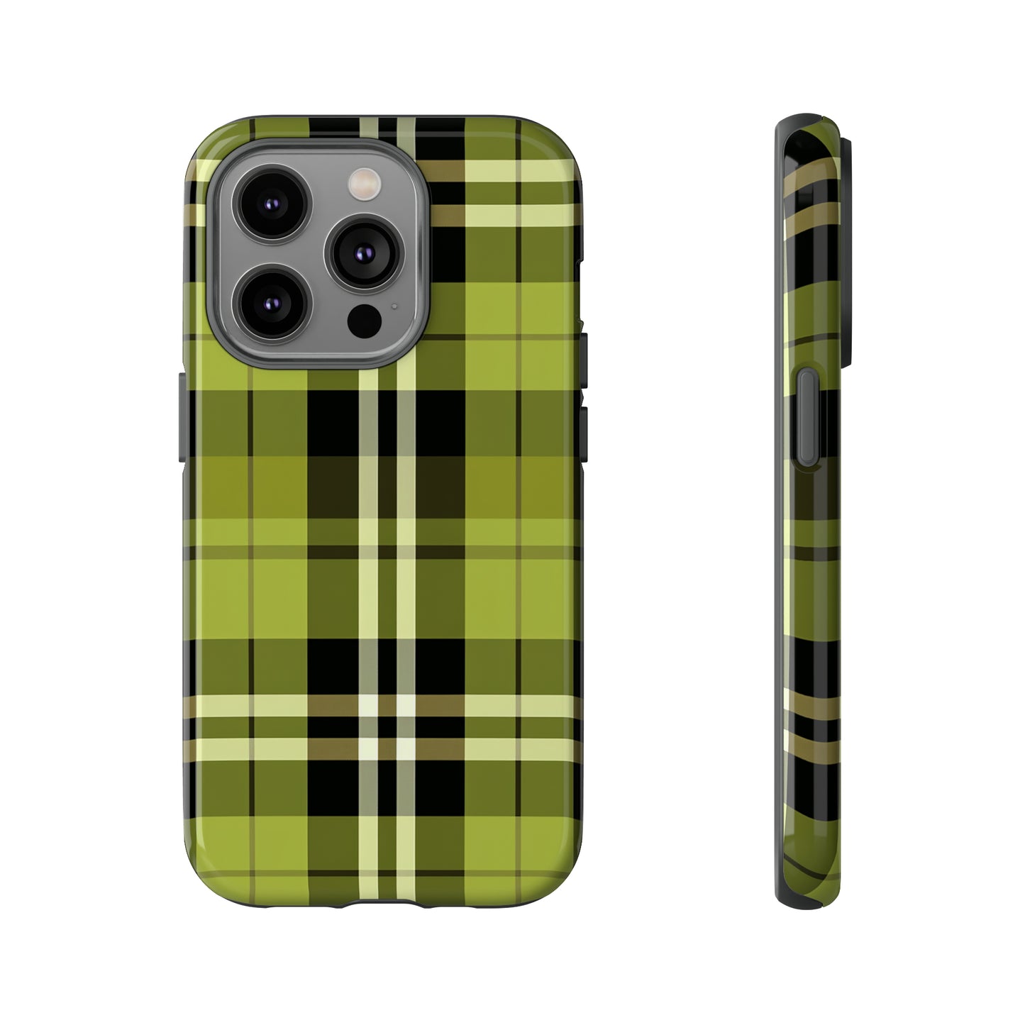 Pistachio Tartan - Tough Cases