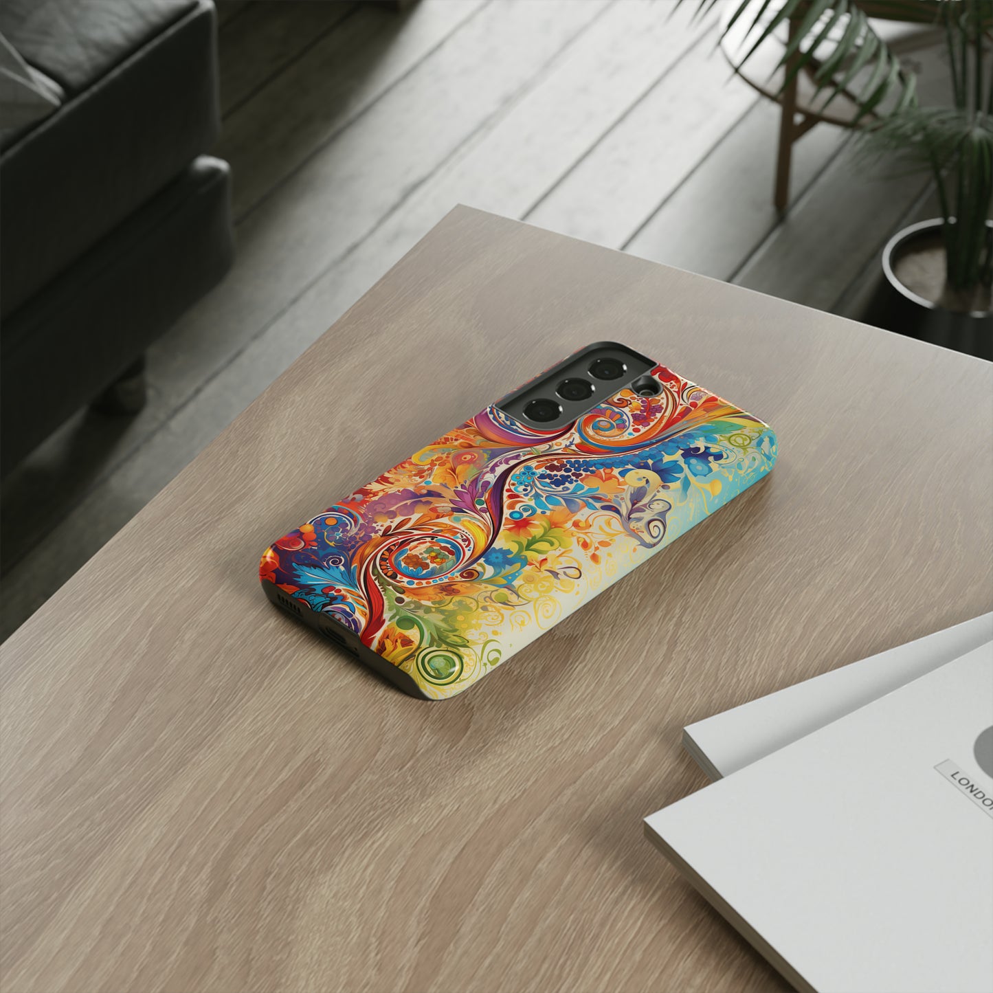 Rainbow Paisley - Tough Cases