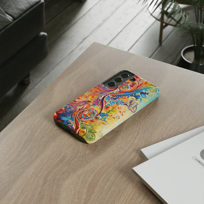 Rainbow Paisley - Tough Cases