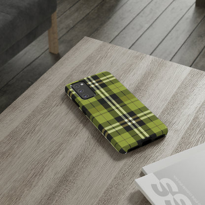 Pistachio Tartan - Tough Cases