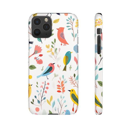 Colourful Birds - Snap Cases