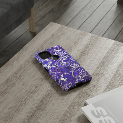 Purple Paisley - Tough Cases