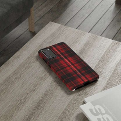 Cherry Red Tartan - Tough Cases