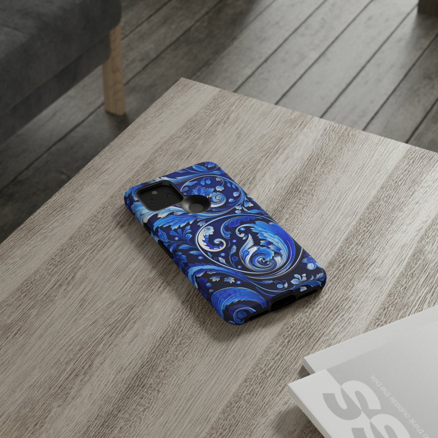 Royal Blue Paisley - Tough Cases