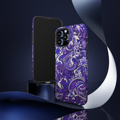 Purple Paisley - Tough Cases