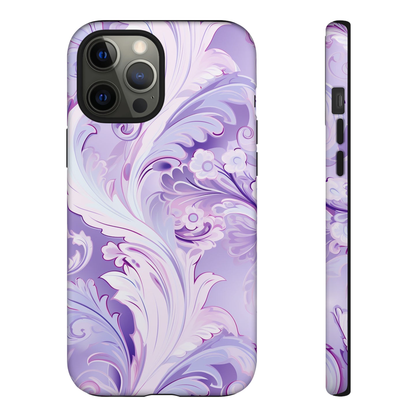 Pastel Lilac Paisley - Tough Cases