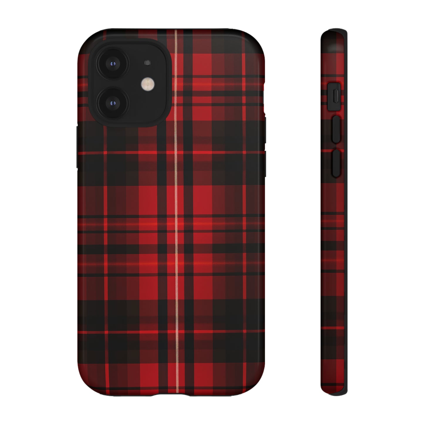 Cherry Red Tartan - Tough Cases