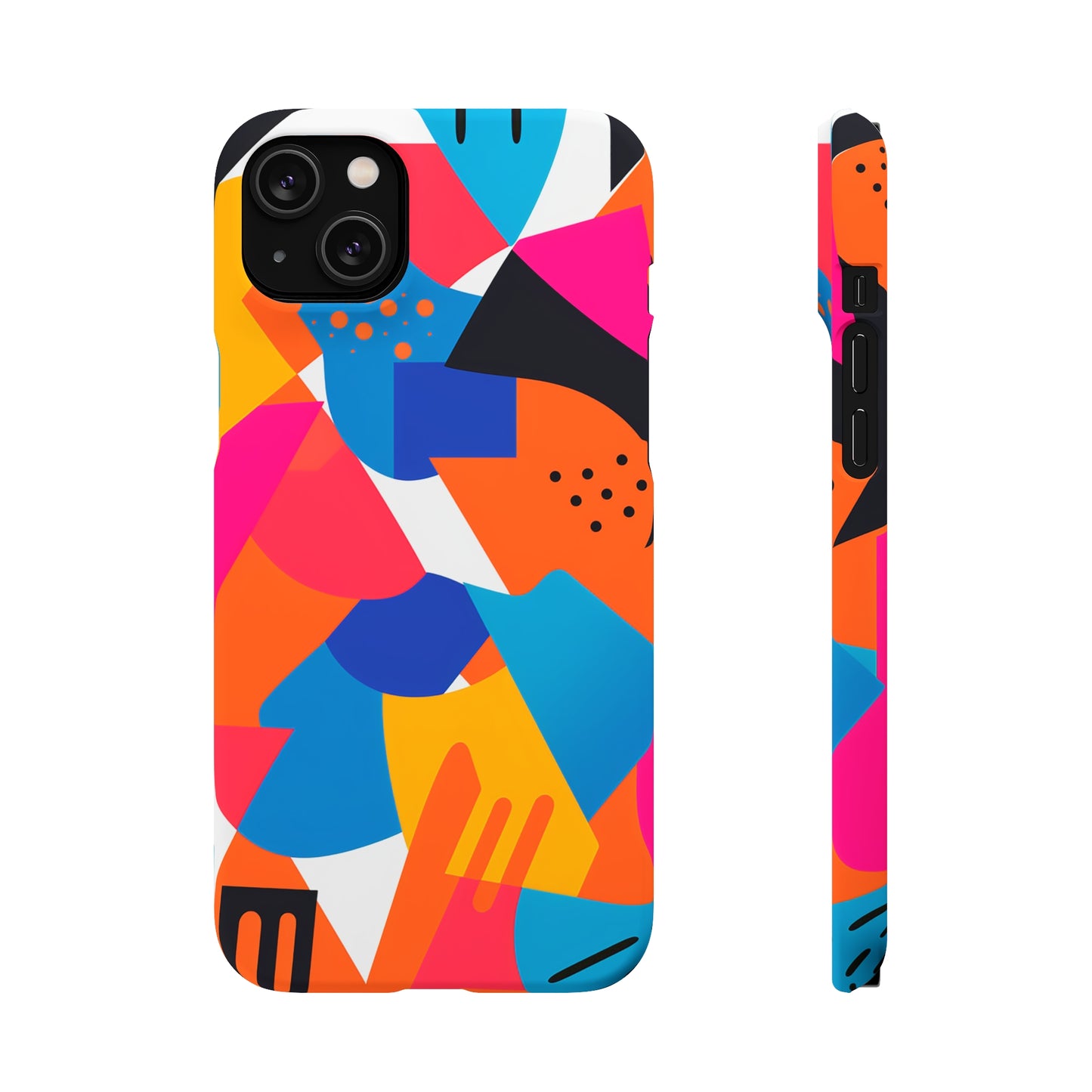 Colourful Shapes - Snap Cases